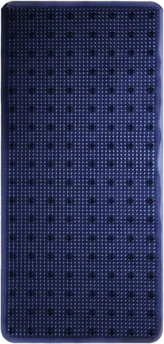 Miniatura 7 de Tapete antideslizante para bañera de 21 x 21 pulgadas, antideslizante, lavable a máquina, tapete de baño de seguridad con ventosas