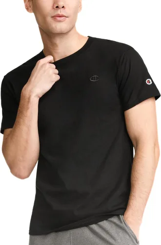 Miniatura 16 de Champion Men's Classic Short Sleeve T-Shirt, Standard Fit, Midweight 100% Cotton, Available in Regular and Big & Tall Blanco brillante