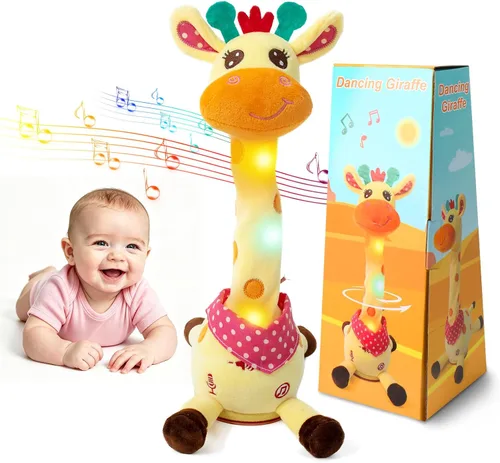 Miniatura 13 de Emoin - Juguete de cactus bailarín y parlante, juguete de cactus para bebé que canta canciones infantiles, juguete educativo interactivo que imita