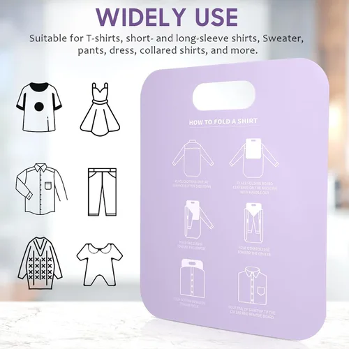 Miniatura 2 de Tabla plegable para camisas, carpetas de lavandería, tablas plegables para adultos y niños