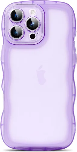 Miniatura 62 de SKYLMW Compatible con iPhone 6s Plus/6 Plus Case de 5.5", Linda Kawaii Marco Ondulado Rizado Forma de Marco Funda de Silicona Suave Resistente a