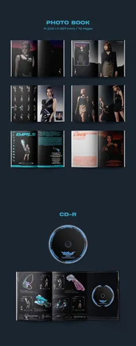 Miniatura 3 de Dreamus KPOP MARKET Display Album Black 203 x 267 x 6 mm