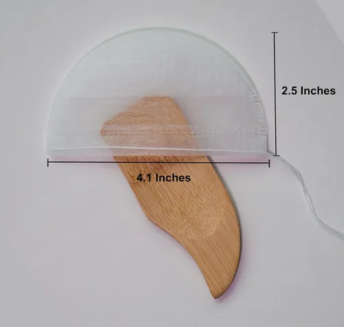 Miniatura 4 de Filtros de té desechables para té de hojas sueltas, 200 unidades, fibra de maíz PLA, diseño 3D para expansión completa de hojas de té, 50 bolsas por