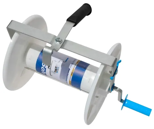 Miniatura 13 de Valla eléctrica Mega 3:1 Geared Reel Prewound 2296ft 6 Strands Polywire PK1