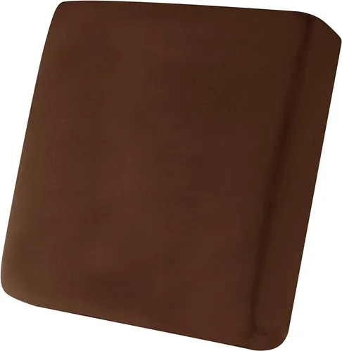 Miniatura 23 de Fundas elásticas de cojín para sofá, fundas de cojín de terciopelo suave, fundas de cojín para la espalda, protector de muebles con parte inferior