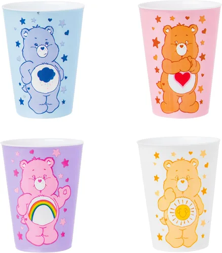 Miniatura 16 de Silver Buffalo Disney Lilo and Stitch Faces With Scrump, Angel y Leroy - Juego de 4 mini tazas de plástico, 1.5 onzas Caras de personajes de Lilo