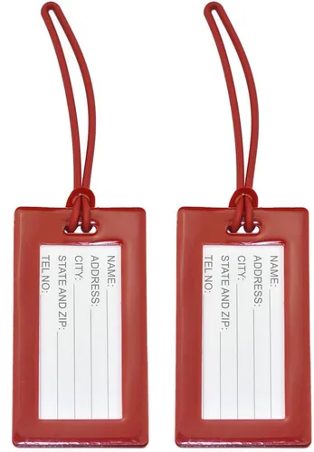 Miniatura 3 de Paquete de 2 etiquetas de PVC para equipaje de Alabama Crimson Tide