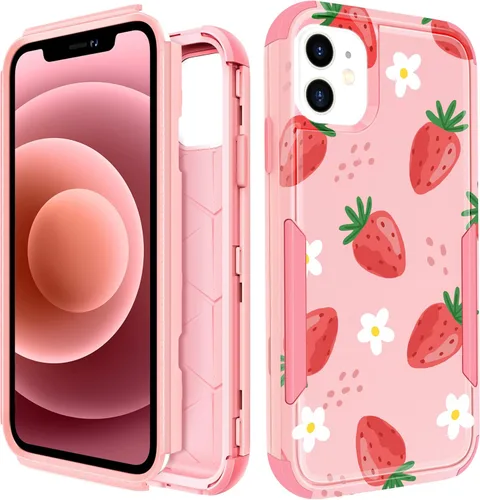 Miniatura 176 de para iPhone 11 - Funda para mujeres y niñas, diseño único estético, mariposa azul kawaii para adolescentes, funda protectora resistente, dura, a