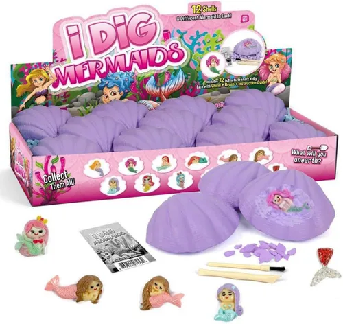 Miniatura 10 de Liberty Imports Paquete de 12 kits de excavación de hadas y unicornio para niños, aventura mágica encantada de excavación, recuerdos de fiesta
