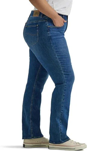 Miniatura 2 de Lee Jeans de pierna recta Ultra Lux Comfort con Flex Motion para mujer, Brillo cobalto