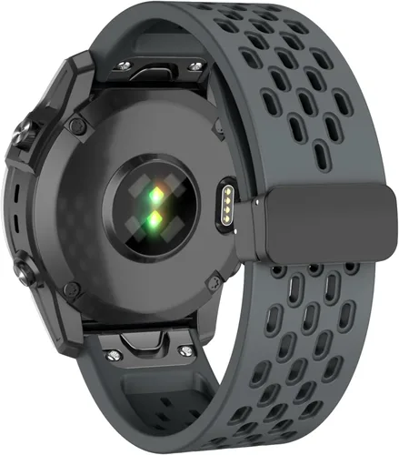 Miniatura 9 de ISABAKE Air-holes - Correa de silicona de ajuste rápido de 0.116 pulgadas para Garmin Fenix 7X/Fenix 6X/Fenix 6X Pro/Fenix 5X/Fenix 5X Plus/Fenix 3