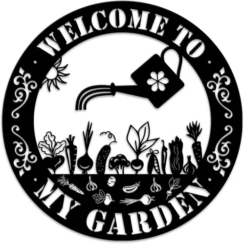 Miniatura 14 de MeMate Letrero de jardín para personalizar, letrero de granja de abejas, letrero de metal con nombre personalizado para amantes de las abejas