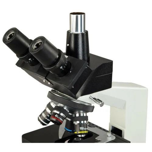 Miniatura 4 de OMAX Microscopio compuesto biológico trinocular 40X-2500X con la luz reemplazable del LED
