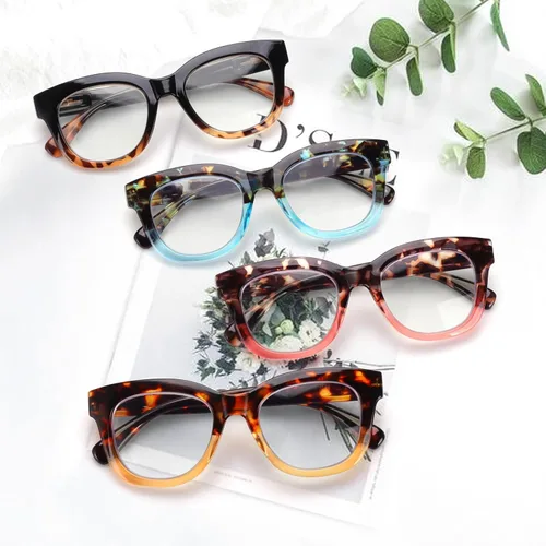 Miniatura 6 de Lentes de lectura progresivas multifocales para mujeres y hombres, bloqueo de luz azul, para computadora, lectores multifocales no lineales con A4