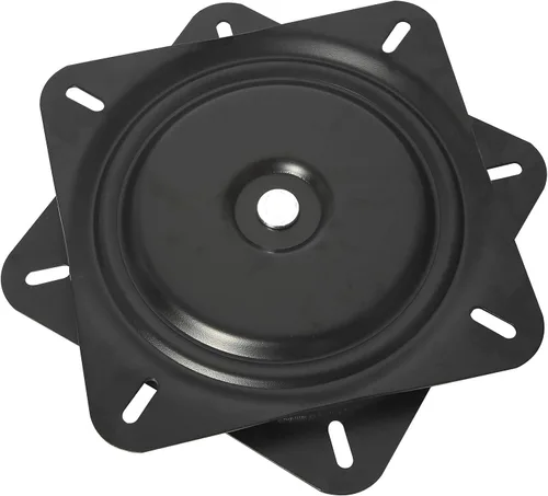 Plutreas Taburete de bar resistente de repuesto giratorio para silla reclinable, taburete de bar placa giratoria (6 pulgadas)