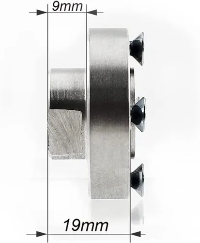 Miniatura 3 de 2 unids montaje adaptador brida 5/8 "-11 rosca para herramientas eléctricas piezas de repuesto de aluminio brida tuerca