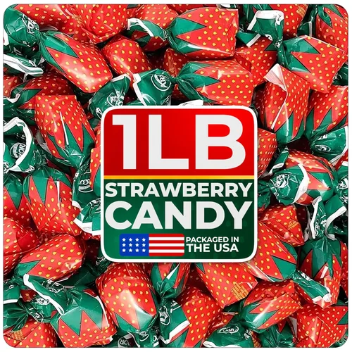 Miniatura 22 de Caramelos duros surtidos con frutas envueltos individualmente de Cambie, 1 lb de caramelo de fruta con un exterior duro deliciosamente dulce con un