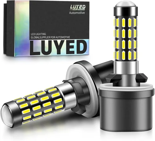 Miniatura 8 de Bombillas LED H11, 24000LM 6500K blanco frío con ventilador de refrigeración para luces antiniebla, DRL, luces antiniebla H8 H9 H16, no requiere