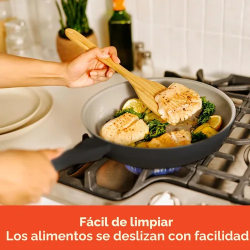 Miniatura 7 de BELLA - Juego de 7 piezas de utensilios de cocina con revestimiento antiadherente EverGood™ de cerámica, apto para lavavajillas y horno, compatible