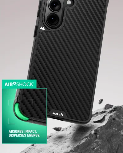 Miniatura 2 de Mous Funda protectora para Samsung Galaxy S26, compatible con MagSafe y Qi2, funda protectora ilimitada para Galaxy S26, a prueba de golpes, Fibra