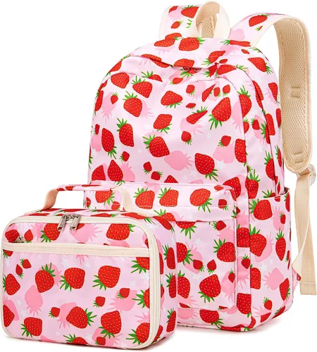 Miniatura 43 de CAMTOP - Conjunto de mochila y lonchera con estampados divertidos para niños de preescolar y primaria), Y0058-2