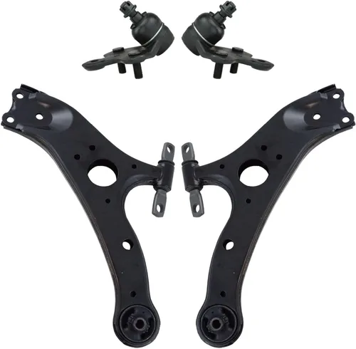 Miniatura 75 de TRQ Brazo de control delantero superior e inferior con rótula juego de 4 piezas compatible con Land Rover Range Rover 2003-2012