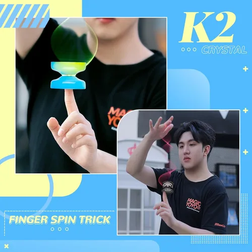 Miniatura 3 de Yoyo profesional sensible para niños principiantes, Yo-Yo de doble propósito para adultos avanzados + Rodamiento extra no sensible de yoyo + 12