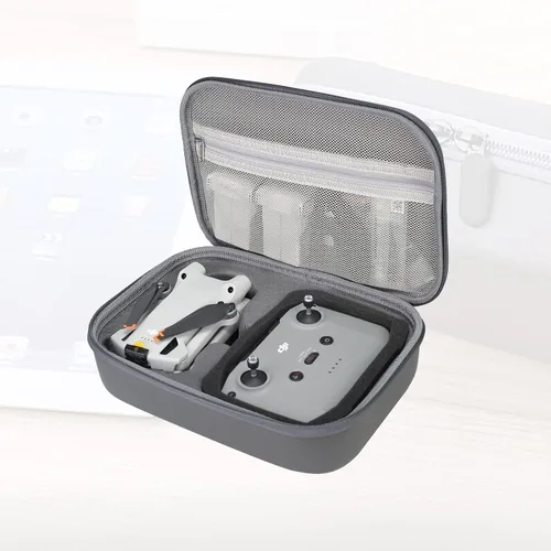 Miniatura 6 de Bolsa de Almacenamiento para Mini 3 Pro Estuche de Transporte Duro Compatible con Mini 3 Pro, DJI RC/DJI RC-N1 y Accesorios DJI Mini 3 Pro-Gris