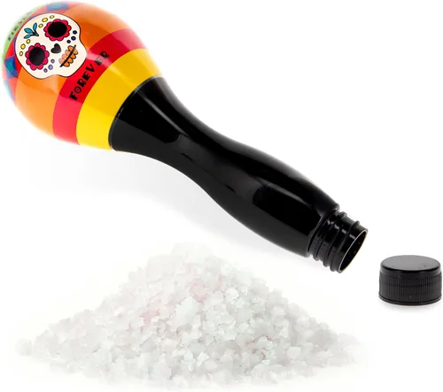 Miniatura 2 de MAD Beauty Sales de baño Fiesta Forever Maraca – Diseño de calavera de azúcar, aroma a piña y lima, estilo mexicano, baño relajante para remojar