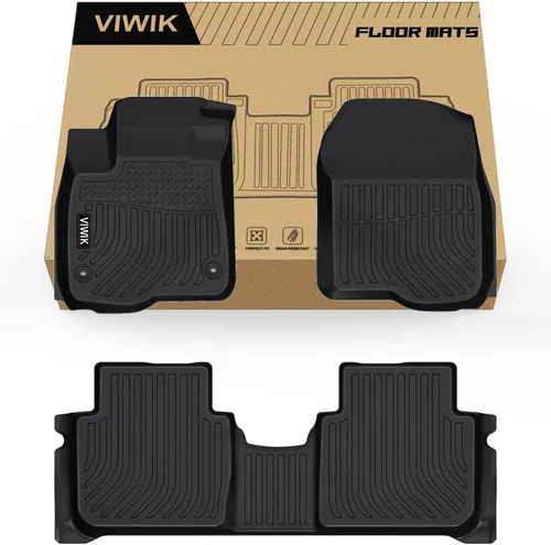 Miniatura 50 de VIWIK Alfombrillas de Piso para Kia Sorento de 7 asientos 2016-2020 S/L/LX/EX/SX/SX Limited, Alfombrillas de Coche Automotrices 3D Antideslizantes