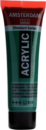 Miniatura 101 de Amsterdam Serie Estándar Tubo de Pintura Acrílica 120ml Azo Naranja 276 (17092762)