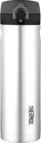 Miniatura 3 de THERMOS Botella de bebida directa de acero inoxidable de 16 onzas, color negro