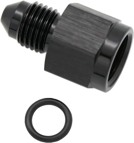 Miniatura 27 de 1/8 NPT hembra a -3 AN AN3 macho Flare Thread Expander adaptador Expander Accesorios de manguera Aluminio Negro