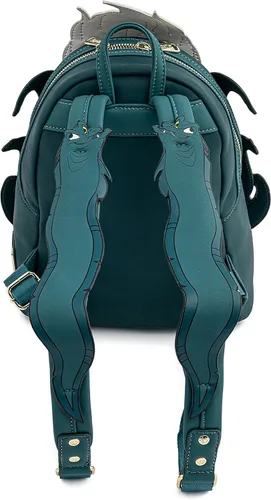 Miniatura 5 de Loungefly Disney Villains Scene Ursula Crystal Ball - Bolsa de hombro para mujer, doble correa, talla única