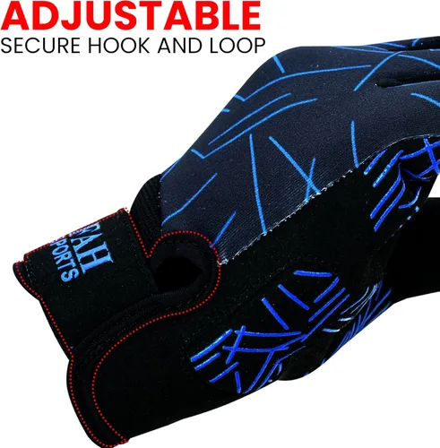 Miniatura 7 de Guantes de bateo de béisbol EFAH SPORTS para jóvenes, adultos, hombres, niños y niños con acolchado, cómodos guantes de bateo de sóftbol con palmas
