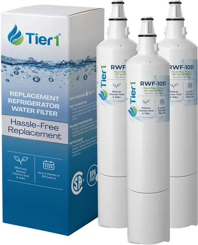 Miniatura 10 de Tier1 Filtro de agua para refrigerador RWF1051 5231JA2006A Reemplazo para LG LT600P y Kenmore 9990 Filtro de refrigerador dura hasta 6 meses