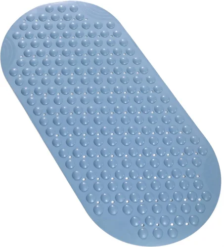 Tapete antideslizante de elastómero termoplástico para bañera, baño, bañera, ducha, tapete para suelo de ducha para niños, con ventosas, lavable a