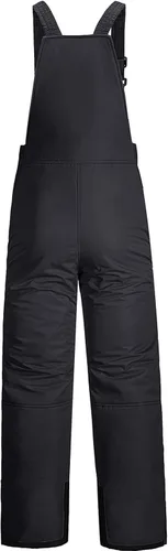 Miniatura 2 de GEMYSE Overol con peto de esquí impermeable para hombre pantalones de snowboard aislados