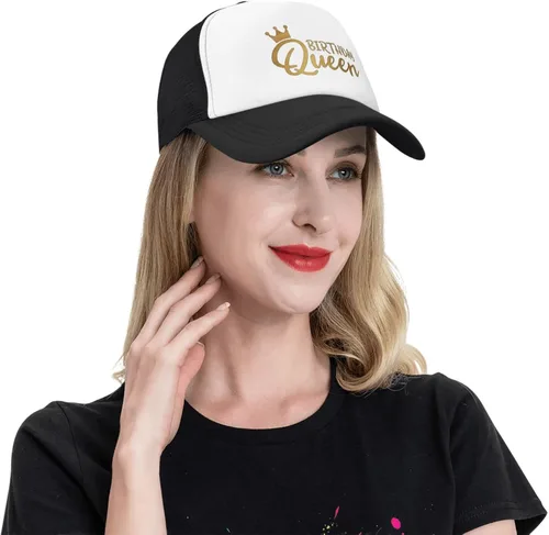 Miniatura 7 de ZBDSKLEX Gorra de béisbol ajustable para fiesta de cumpleaños unisex