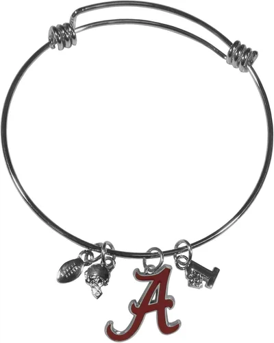 Siskiyou Sports NCAA unisex-adult Charm Bangle Bracelet Color del equipo