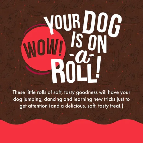 Miniatura 5 de Fromm Tenderollies Beef-a-Rollie - Golosinas para perros, suaves y saladas, receta de carne de res, 8 onzas