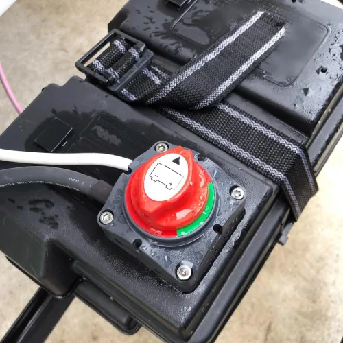 Miniatura 3 de Ampper - Interruptor de desconexión de batería 12V - 48V, interruptor de desconexión de batería marina con terminales para cortar la alimentación