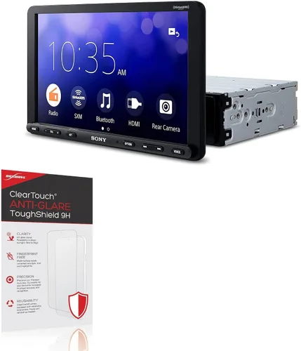 Miniatura 2 de BoxWave Protector de pantalla compatible con Sony XAV-AX8100 – ClearTouch Anti-Glare ToughShield 9H (paquete de 2), protector de pantalla