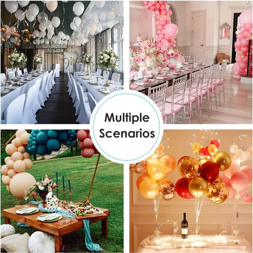 Miniatura 6 de Fitable Mantel de lentejuelas color oro rosa para fiestas, 60x84 pulgadas, mantel rectangular con purpurina brillante para boda, baby shower