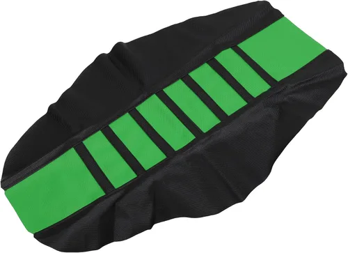 Miniatura 12 de X AUTOHAUX Funda universal para asiento de motocicleta de cuero sintético suave con amortiguación antideslizante, azul y negro