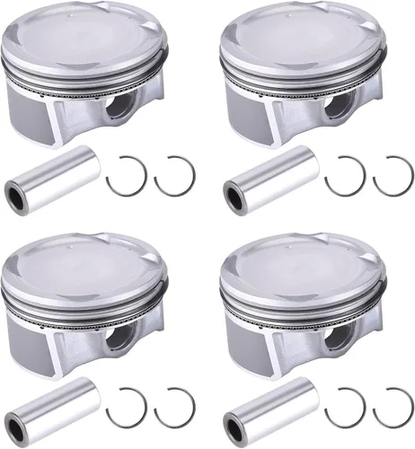 Juego de 4 piezas de pistón y anillos de repuesto de gran tamaño + 0.020 in para Kia Soul Forte Hyundai Tucson Elantra 2.0L 2014 2015 2016 2017 2018
