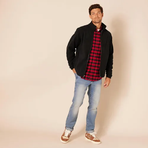Miniatura 4 de Tienda Essentials - Chaqueta de vellón con cremallera completa para hombre (disponible en tallas grandes y altas)