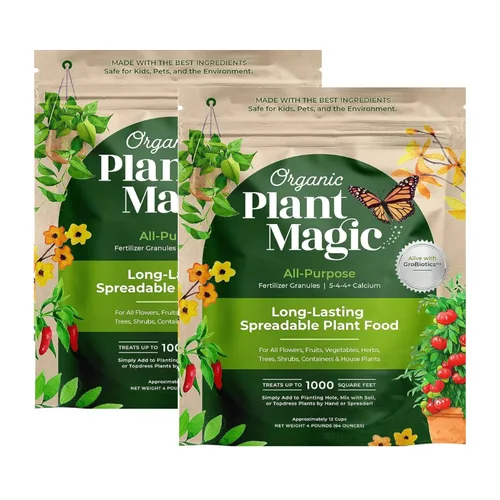 Miniatura 9 de Organic Plant Magic - Fertilizante granular de liberación lenta Truly Organic™: Gránulos de alimentos para plantas de larga duración - Flores