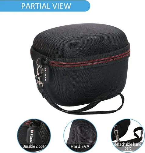 Miniatura 3 de LTGEM - Funda para Peltor Sport Tactical 100, 300 y 500, protector auditivo electrónico, bolsa de transporte protectora de almacenamiento duro