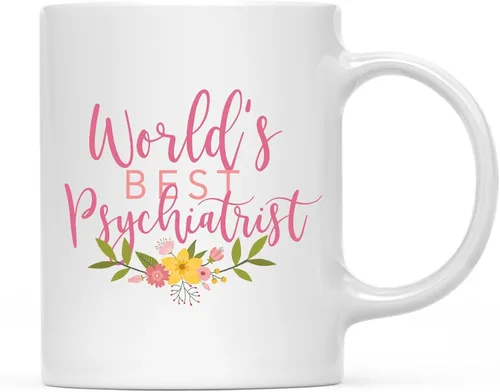 Miniatura 92 de Andaz Press Taza de café de 11 oz, regalo de broma de la mejor abbuela del mundo, diseño floral, paquete de 1